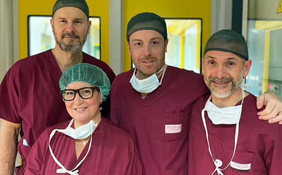 I colleghi dell’ospedale Galeazzi alla Clinica Lami
