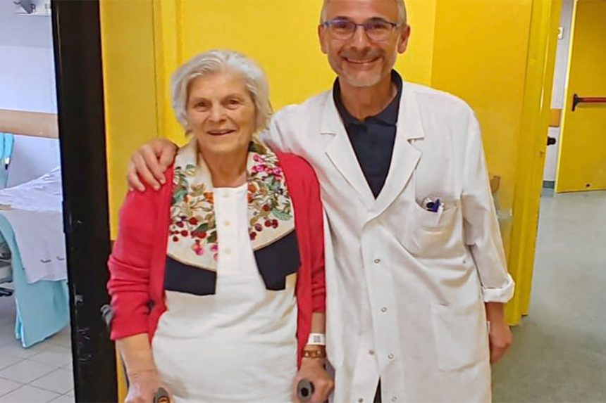 protesi dell'anca a 90 anni